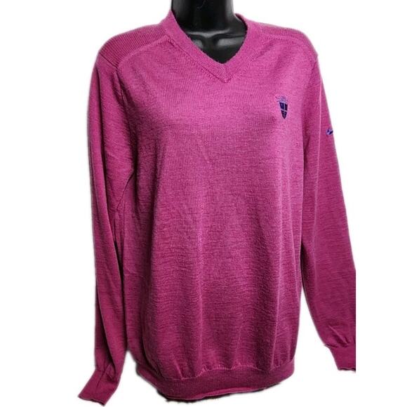 Nike Golf Merino Wool Blend Pull Over Sweater Women's Size M Tour Performance - Picture 6 of 10